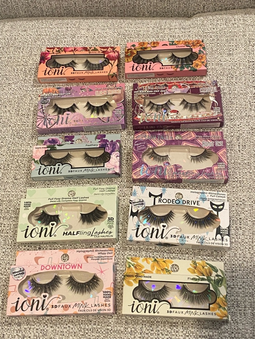 ioni 3D faux mink lashes 10 pairs